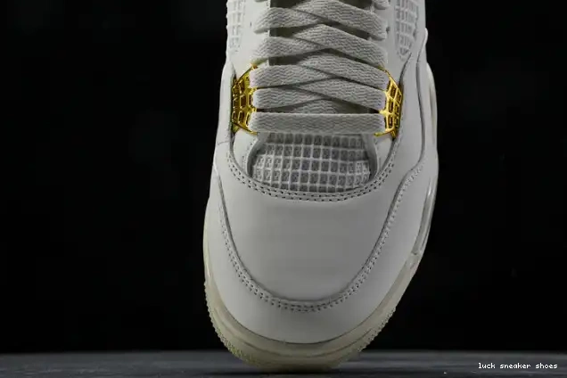Reps LUCY Gold AQ9129-170 Metallic Retro 4 Jordan 0610